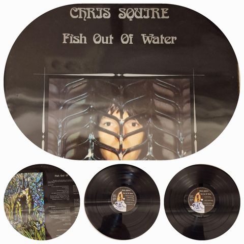 CHRIS SQUIRE /FISH OUT OF WATER 1975 - VINTAGE/RETRO LP-VINYL (ALBUM)