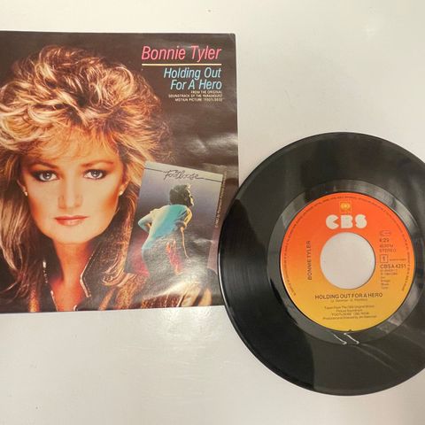 Bonnie Tyler. Holding Out For A Hero/Faster Than The Speed Of The Night, 1983