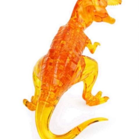 3D pusslespill dinosaur gjennomsiktig