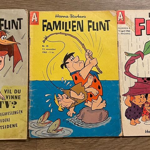 Familien Flint Blader 1962-1966