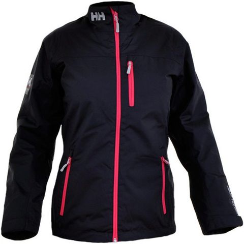 Helly Hansen Ladies Midlayer Crew Jacket i fargen Navy/Pink  Lite brukt