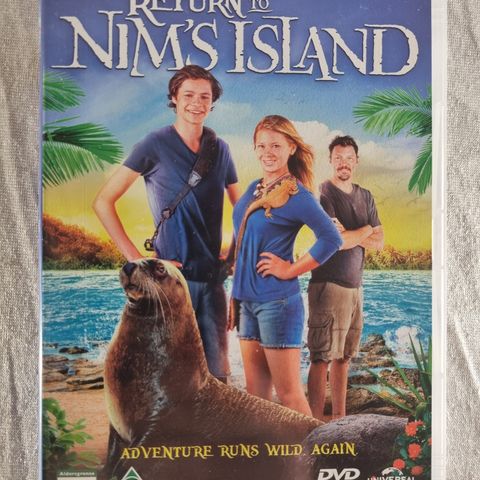 Return to Nim's Island DVD norsk tekst