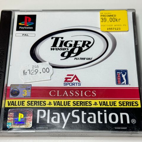 Tiger Woods 99 PGA Tour Golf PS1