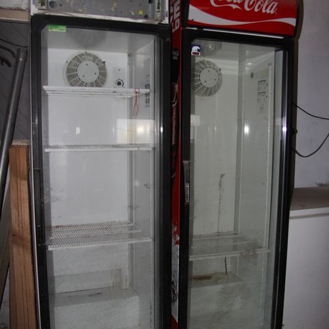 coca cola kjøleskap