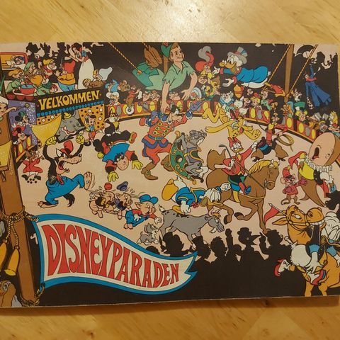 Sjeldent Disneyblad. Disneyparaden 1969