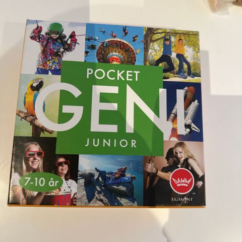 Pocket geni junior 7-10 år