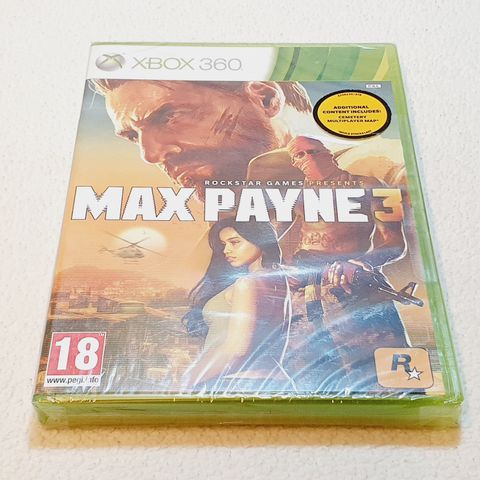 Max Payne 3 | Forseglet | Xbox 360