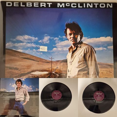 DELBERT MCCLINTON/THE JEALOUS KIND 1980 - VINTAGE/RETRO LP-VINYL (ALBUM)