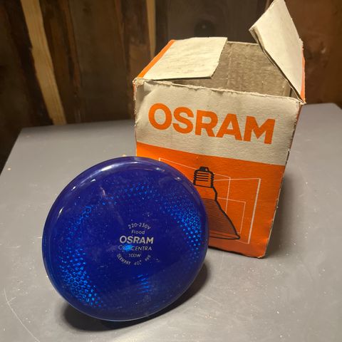 Osram Concentra blåfarget lyspære