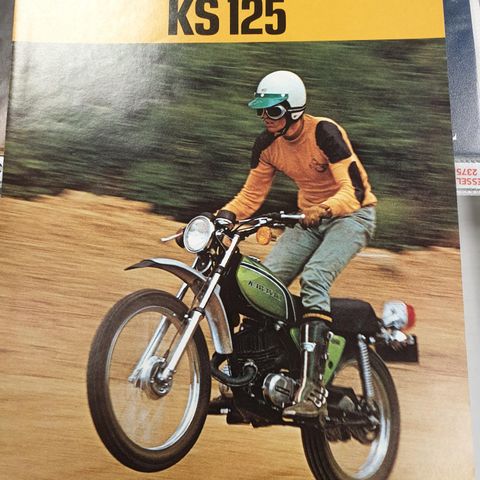 Kawasaki KS 125 Brosjyre