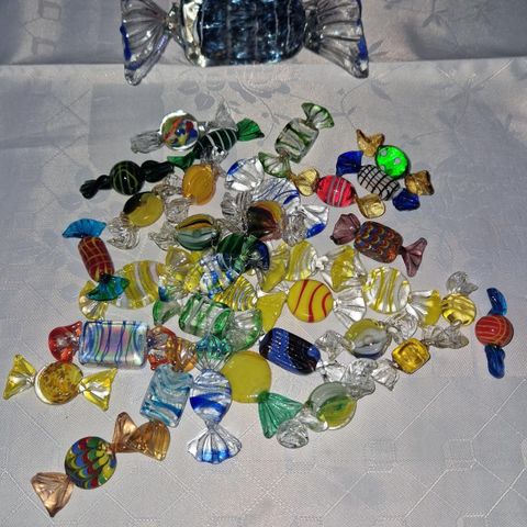 Murano glass drops made in Italy