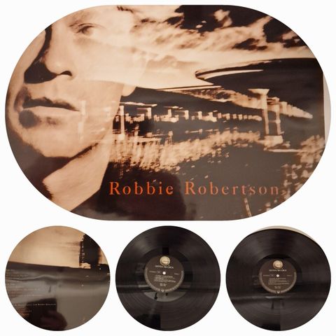 ROBBIE ROBERTSON 1987 - VINTAGE/RETRO LP-VINYL (ALBUM)