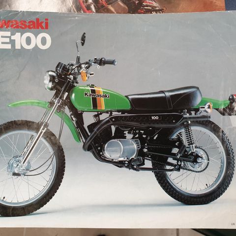 Kawasaki KE 100 Brosjyre