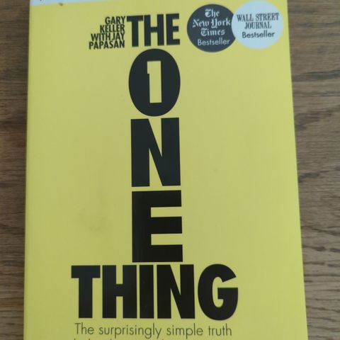 The one thing