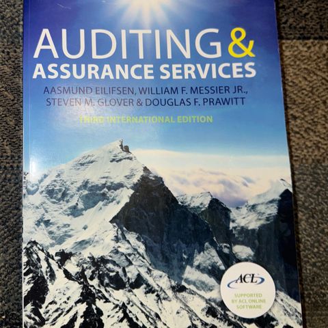 Auditing & assurance services | tredje utgave