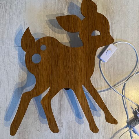 My deer lamp