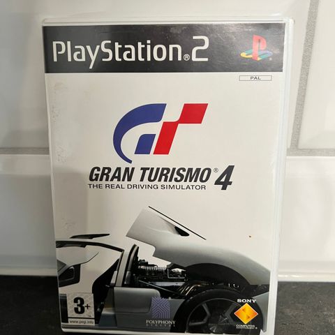 Playstation 2 spill: Gran Turismo 4
