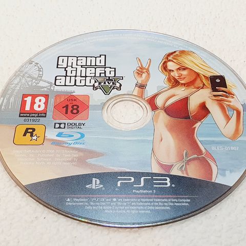 Grand Theft Auto 5 (GTA V) - til Playstation 3 (PS3)