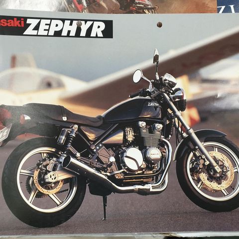 Kawasaki Zephyr 550 1991 brosjyre