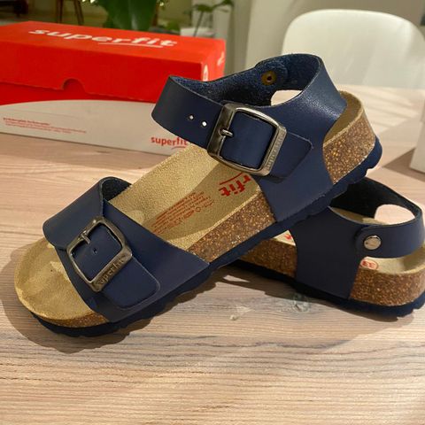 Superfit sandal blå størrelse 33 - helt ny!