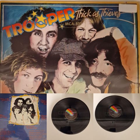 TROOPER/THICK AS THIEVES 1978 - VINTAGE/RETRO LP-VINYL (ALBUM)