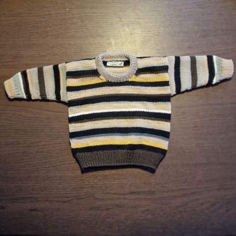 Melange sweater, 6-9 mnd, ny