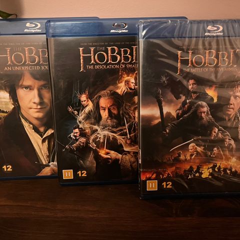 Hobbiten samling blu-ray