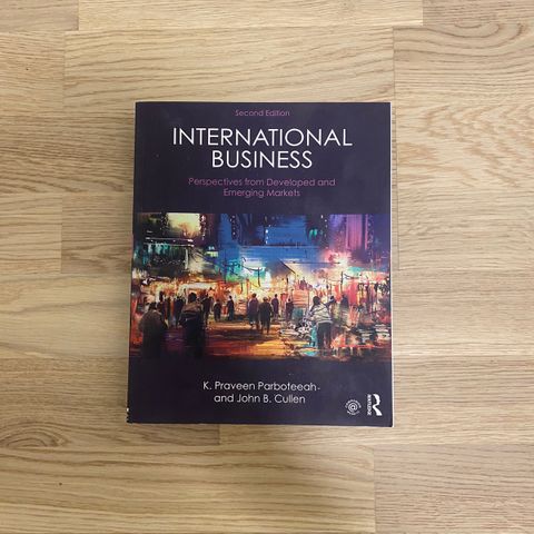 Pensumbok - International business (ØKAD)