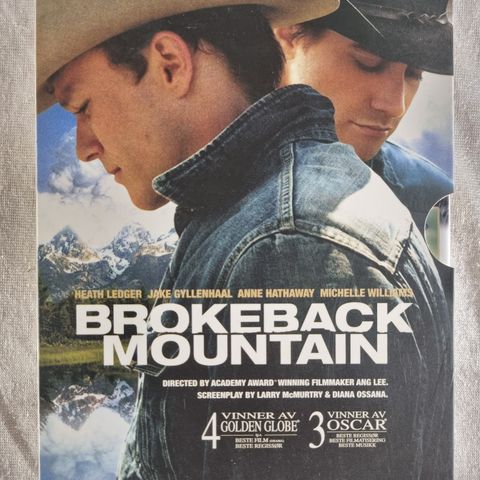 Brokeback Mountain DVD norsk tekst