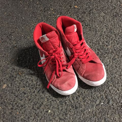 Nike joggesko rød