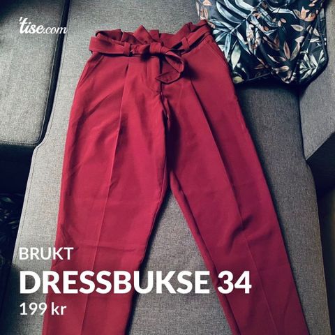 Dressbukse 34