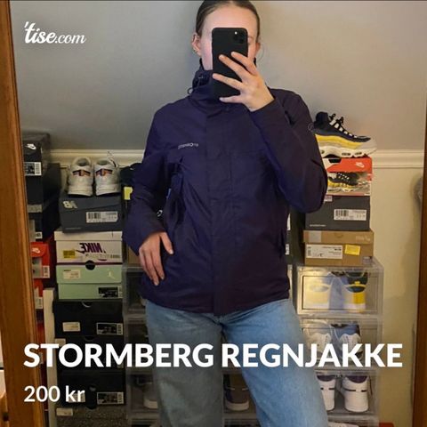 Regnjakke fra Stormberg