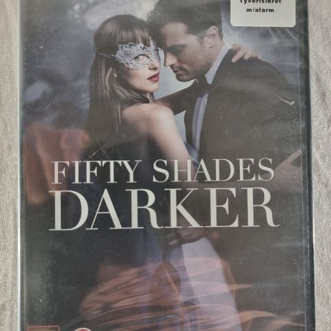 Fifty Shades Darker Unmasked Edition DVD ny forseglet norsk tekst