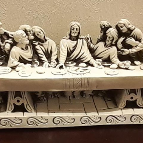 Retro "Last supper"