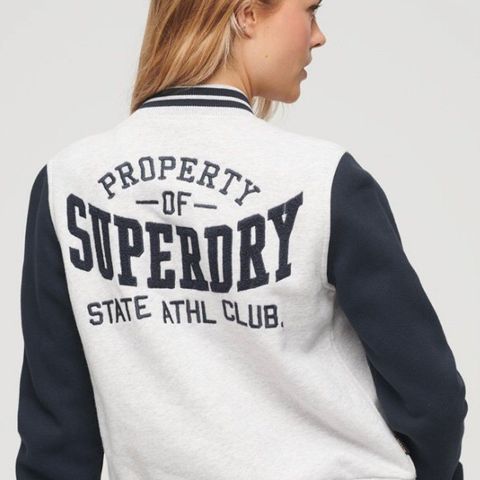 Collegiate Jersey Varsity-flygerjakke -Superdry