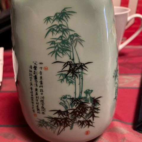 kinesisk porselen vase
