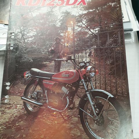 Yamaha RD 125 73/74 Brosjyre