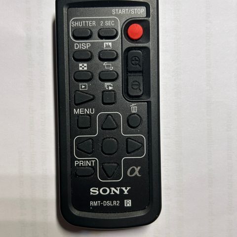 Sony RMT-DSLR2 Trådløs fjernkontroll