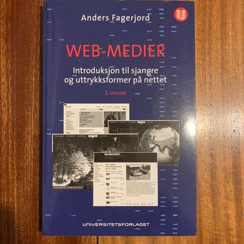 "Web medier" Anders Fagerjord