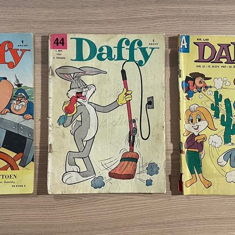 Daffy Tegneserier 1961-1967