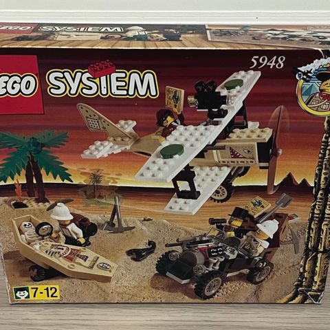 LEGO 5948: Desert Expedition fra 1998 - innhold som nytt