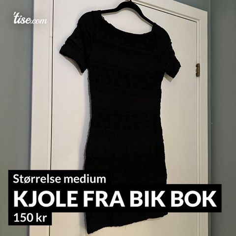 Ubrukt kjole fra Bik Bok (str M)