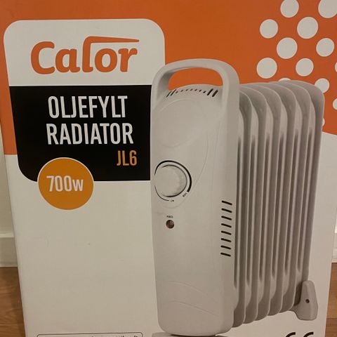 Calor JL6 oljefylt radiator