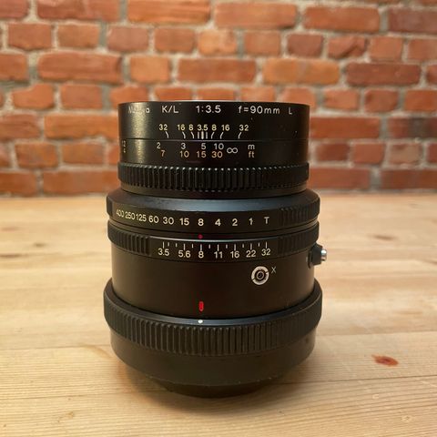 Mamiya RB67 KL 90mm f/3.5 L Floating System Lens