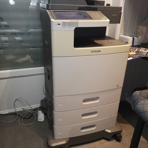 Lexmark XS 796 DE printer