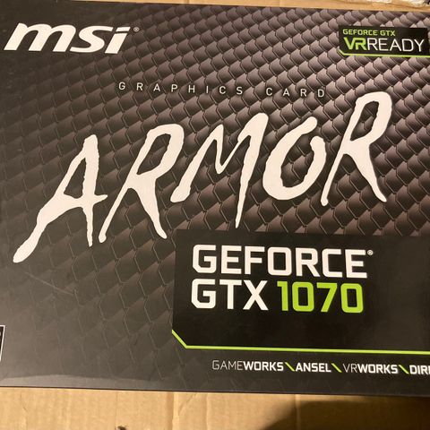 MSI GTX 1070 8Gb