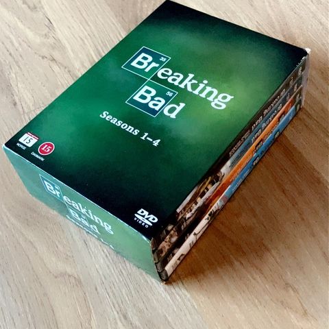 Breaking Bad sesong 1-4. Samleboks!