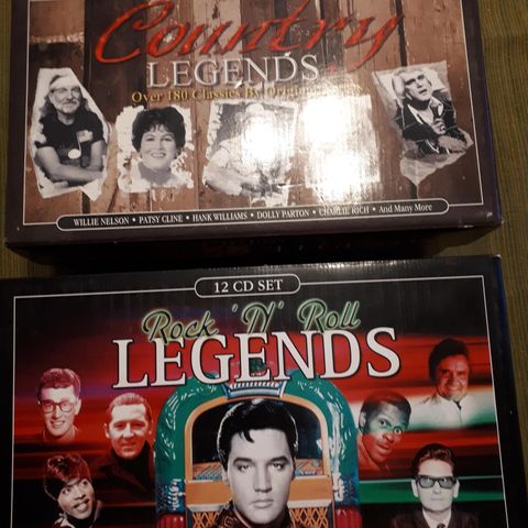 CD - Country and Rock N Roll LEGENDS