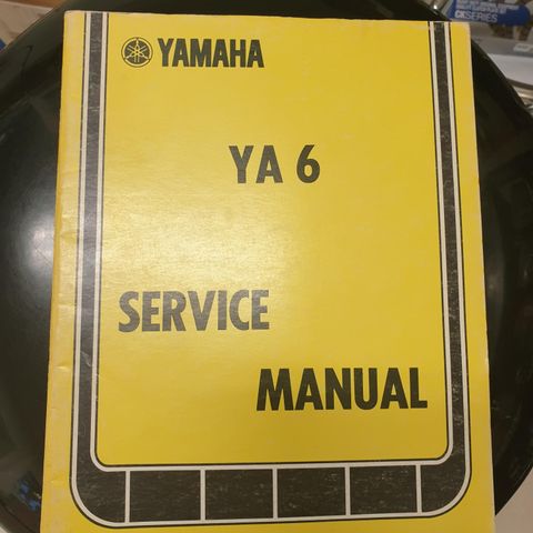 Yamaha 125 YA6 Service manual