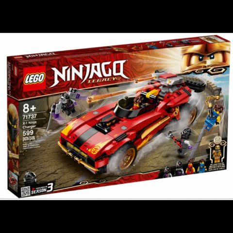 Lego Ninjago 71737 X-1 Ninja Charger.